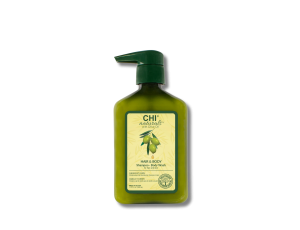 CHI NATURALS OLIVE OIL Hair & Body Shampoo szampon i żel 2w1 340 ml