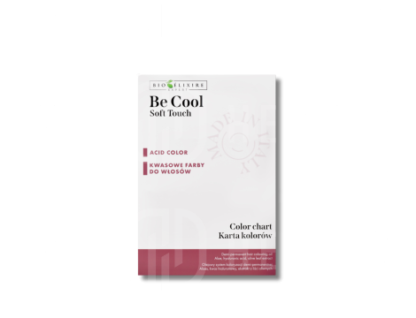 BIOELIXIRE EXPERT BE COOL Soft Touch karta kolorów