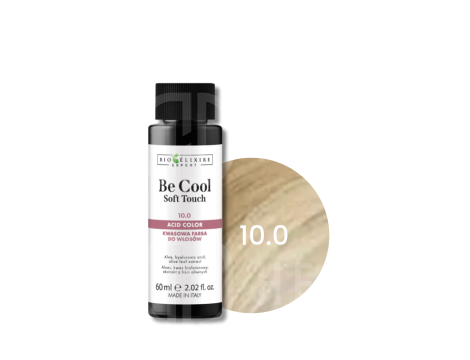 BIOELIXIRE EXPERT BE COOL Soft Touch kwasowa farba do włosów 60 ml | 10.0