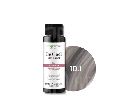 BIOELIXIRE EXPERT BE COOL Soft Touch kwasowa farba do włosów 60 ml | 10.1