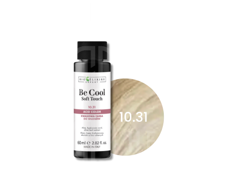 BIOELIXIRE EXPERT BE COOL Soft Touch kwasowa farba do włosów 60 ml | 10.31