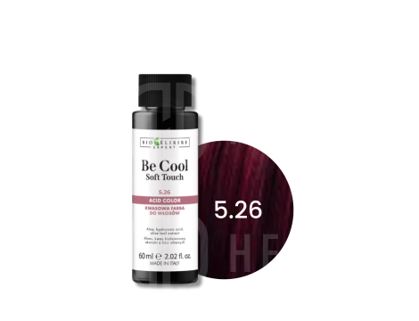 BIOELIXIRE EXPERT BE COOL Soft Touch kwasowa farba do włosów 60 ml | 5.26