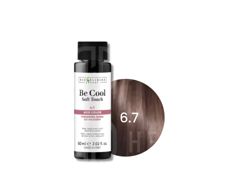BIOELIXIRE EXPERT BE COOL Soft Touch kwasowa farba do włosów 60 ml | 6.7