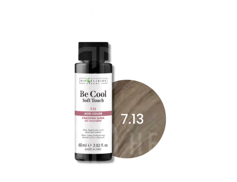 BIOELIXIRE EXPERT BE COOL Soft Touch kwasowa farba do włosów 60 ml | 7.13