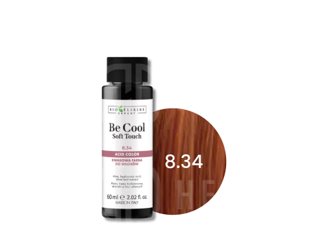 BIOELIXIRE EXPERT BE COOL Soft Touch kwasowa farba do włosów 60 ml | 8.34