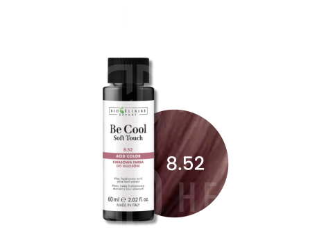 BIOELIXIRE EXPERT BE COOL Soft Touch kwasowa farba do włosów 60 ml | 8.52