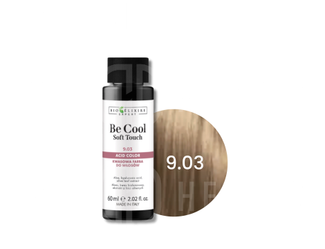 BIOELIXIRE EXPERT BE COOL Soft Touch kwasowa farba do włosów 60 ml | 9.03