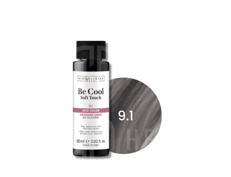 BIOELIXIRE EXPERT BE COOL Soft Touch kwasowa farba do włosów 60 ml | 9.1