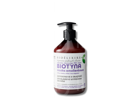 BIOELIXIRE ESSENTIAL Biotyna maska wzmacniająca do włosów 500 ml