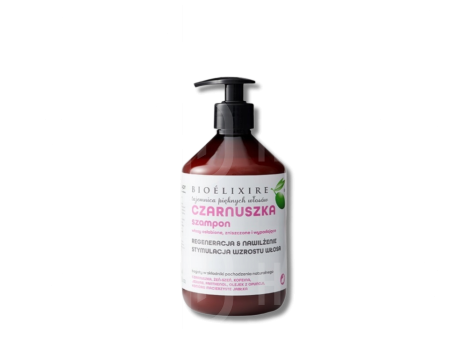 BIOELIXIRE ESSENTIAL Czarnuszka szampon regenerujący do włosów 500 ml