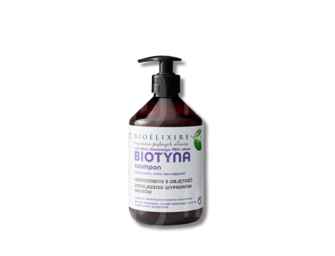 BIOELIXIRE ESSENTIAL Biotyna szampon wzmacniający do włosów 500 ml