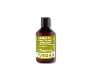 BIOELIXIRE ESSENTIAL Vegan Baobab szampon nawilżający do włosów 300 ml