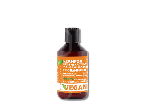 BIOELIXIRE ESSENTIAL Vegan Bio Bambus Algi Morskie szampon do włosów 300 ml