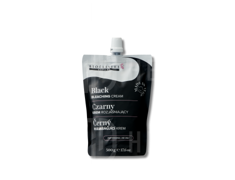 BIOELIXIRE EXPERT Czarny krem rozjaśniający rozjaśniacz do 7 tonów 500 g