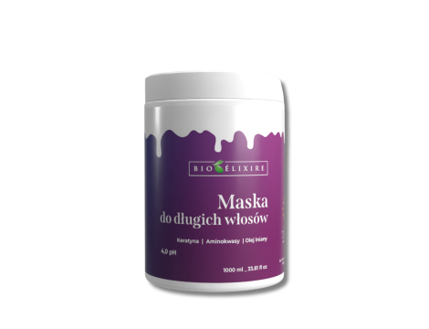 BIOELIXIRE maska keratynowa do długich włosów Keratin 1000 ml