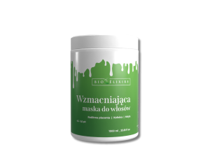 BIOELIXIRE Placenta wzmacniająca maska roślinna do włosów 1000 ml
