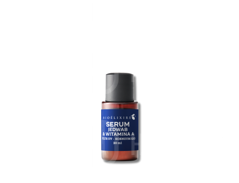 BIOELIXIRE SERUM Ochronne 3w1 z jedwabiem, wit. A, Q10 i filtrami UV 20 ml