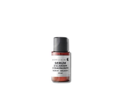 BIOELIXIRE SERUM Nawilżające z olejkiem z czarnuszki i filtrami UV 20 ml