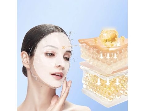 BIO COLLAGEN nawilżająca maseczka kolagenowa na twarz z kwasem hialuronowym - 4