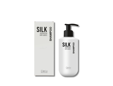 CARIN SILK keratynowy szampon regenerujący nawilżający do włosów 250 ml