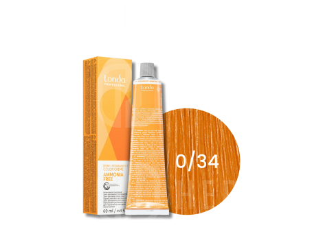 LONDA PROFESSIONAL AMMONIA FREE półtrwała farba do włosów 60 ml | 0/34