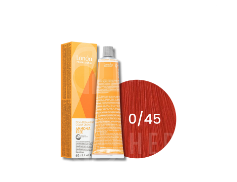 LONDA PROFESSIONAL AMMONIA FREE półtrwała farba do włosów 60 ml | 0/45