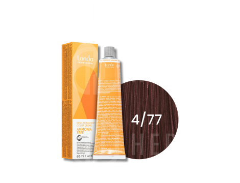 LONDA PROFESSIONAL AMMONIA FREE półtrwała farba do włosów 60 ml | 4/77
