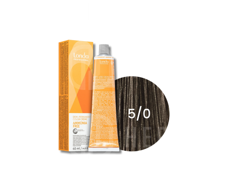 LONDA PROFESSIONAL AMMONIA FREE półtrwała farba do włosów 60 ml | 5/0