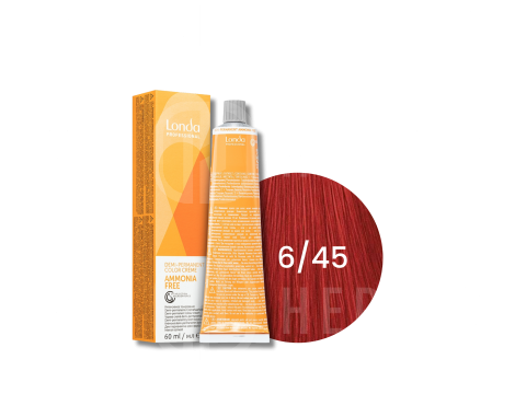 LONDA PROFESSIONAL AMMONIA FREE półtrwała farba do włosów 60 ml | 6/45