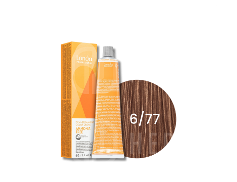 LONDA PROFESSIONAL AMMONIA FREE półtrwała farba do włosów 60 ml | 6/77