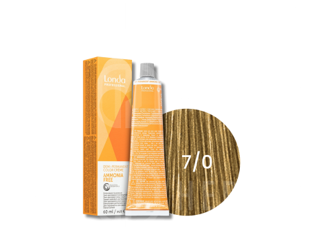 LONDA PROFESSIONAL AMMONIA FREE półtrwała farba do włosów 60 ml | 7/0