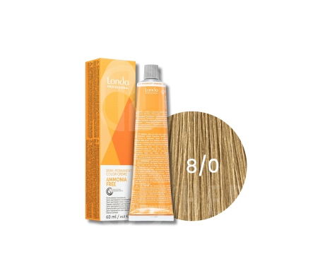 LONDA PROFESSIONAL AMMONIA FREE półtrwała farba do włosów 60 ml | 8/0