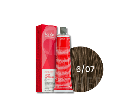 LONDA PROFESSIONAL EXTRA COVERAGE półtrwała farba do włosów 60 ml | 6/07