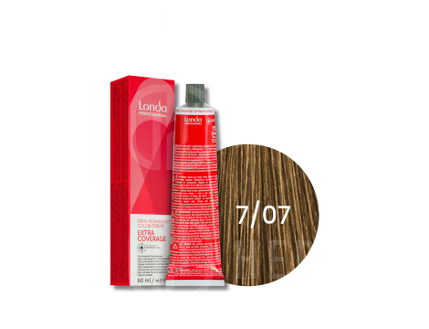 LONDA PROFESSIONAL EXTRA COVERAGE półtrwała farba do włosów 60 ml | 7/07