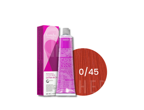 LONDA PROFESSIONAL EXTRA RICH trwała farba do włosów 60 ml | 0/45