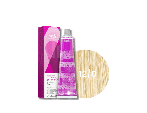 LONDA PROFESSIONAL EXTRA RICH trwała farba do włosów 60 ml | 12/0