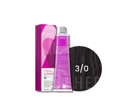 LONDA PROFESSIONAL EXTRA RICH trwała farba do włosów 60 ml | 3/0