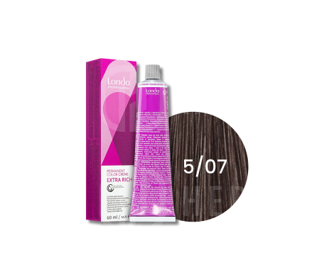 LONDA PROFESSIONAL EXTRA RICH trwała farba do włosów 60 ml | 5/07