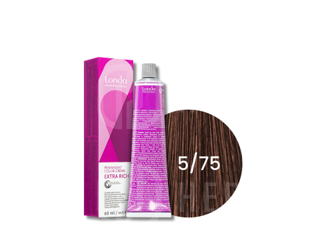 LONDA PROFESSIONAL EXTRA RICH trwała farba do włosów 60 ml | 5/75