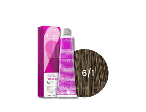 LONDA PROFESSIONAL EXTRA RICH trwała farba do włosów 60 ml | 6/1