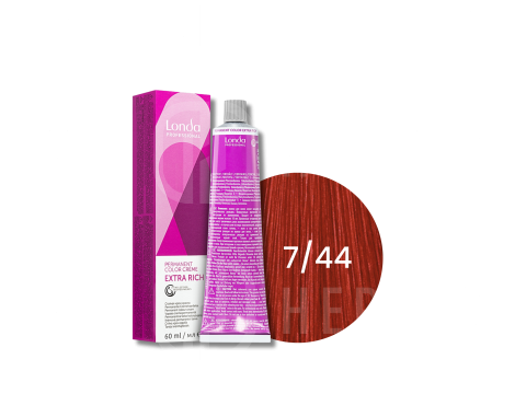 LONDA PROFESSIONAL EXTRA RICH trwała farba do włosów 60 ml | 7/44