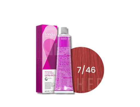 LONDA PROFESSIONAL EXTRA RICH trwała farba do włosów 60 ml | 7/46