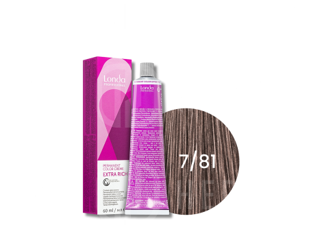 LONDA PROFESSIONAL EXTRA RICH trwała farba do włosów 60 ml | 7/81