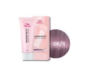 WELLA SHINEFINITY Zero Lift Glaze półtrwała farba do włosów 60 ml | 06/6