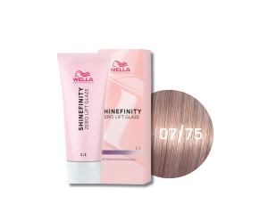 WELLA SHINEFINITY Zero Lift Glaze półtrwała farba do włosów 60 ml | 07/75