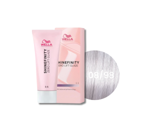 WELLA SHINEFINITY Zero Lift Glaze półtrwała farba do włosów 60 ml | 08/98
