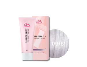 WELLA SHINEFINITY Zero Lift Glaze półtrwała farba do włosów 60 ml | 09/81