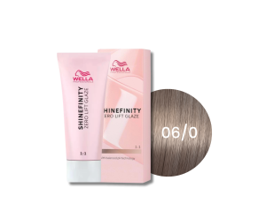 WELLA SHINEFINITY Zero Lift Glaze półtrwała farba do włosów 60 ml | 06/0