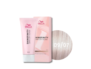 WELLA SHINEFINITY Zero Lift Glaze półtrwała farba do włosów 60 ml | 09/07
