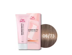 WELLA SHINEFINITY Zero Lift Glaze półtrwała farba do włosów 60 ml | 06/73